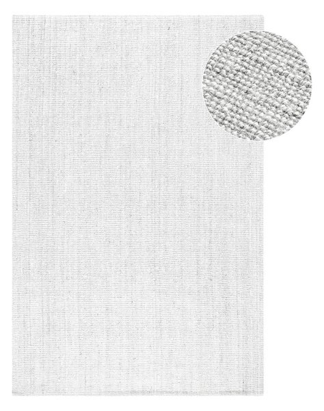 Svetlosivý obojstranný/ručne tkaný jutový koberec 160x230 cm Bouclé Jaipur – Hanse Home