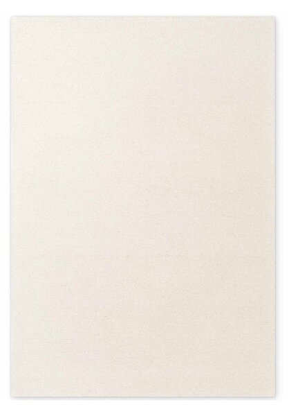 Krémový ručne tkaný vlnený koberec 160x230 cm Puristic Knots – Elle Decoration