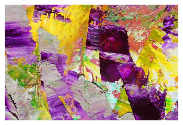 Obraz abstrakcie - maľba (90x60 cm)