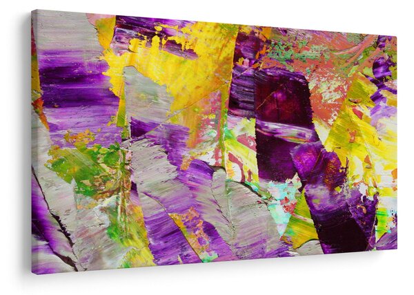Obraz abstrakcie - maľba (90x60 cm)