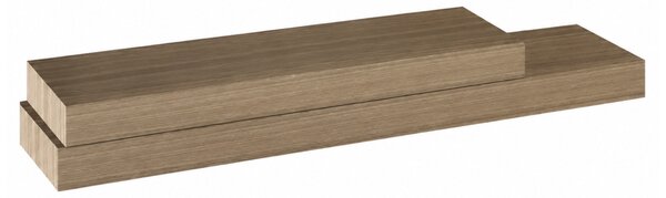 KONDELA Polica, dub trufel, 80x25, GANA FY 11044-4 80