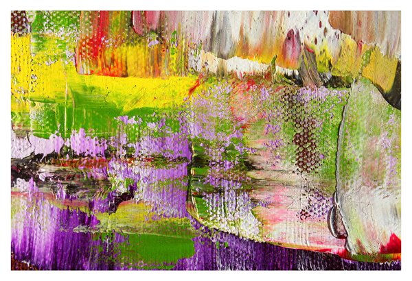 Obraz abstrakcie - maľba (90x60 cm)