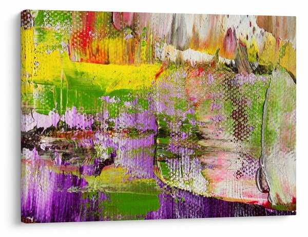 Obraz abstrakcie - maľba (70x50 cm)