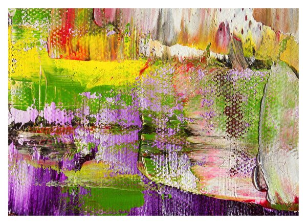 Obraz abstrakcie - maľba (70x50 cm)