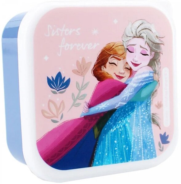 Desiatové boxy Ľadové kráľovstvo – Frozen - súprava 3 ks