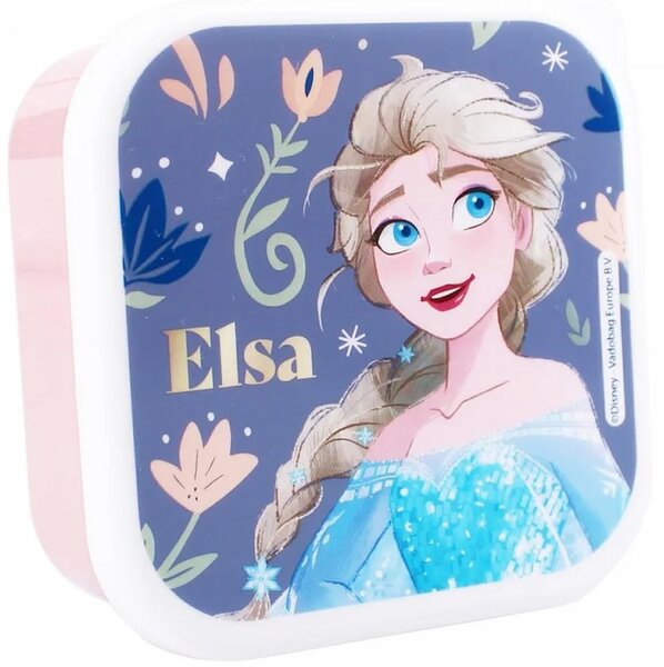 Desiatové boxy Ľadové kráľovstvo – Frozen - súprava 3 ks