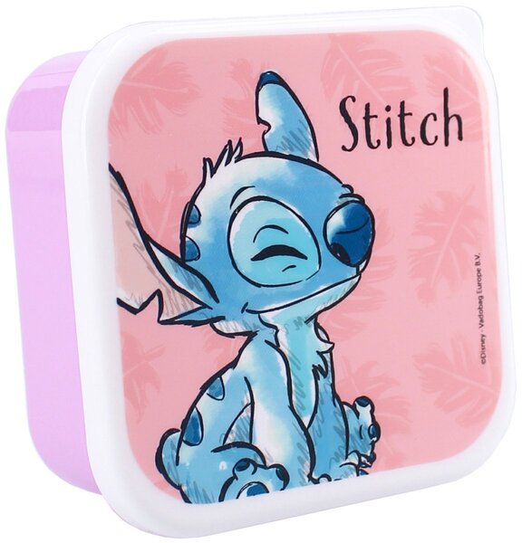 Desiatové boxy Lilo & Stitch - motív Aloha – sada 3 ks
