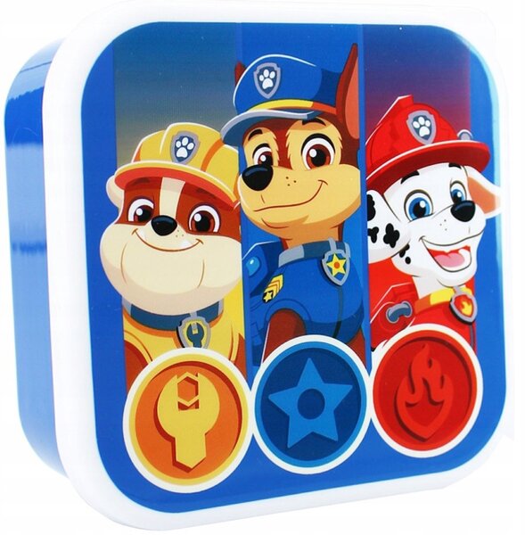 Desiatové boxy Labková patrola – Paw Patrol - sada 3 ks