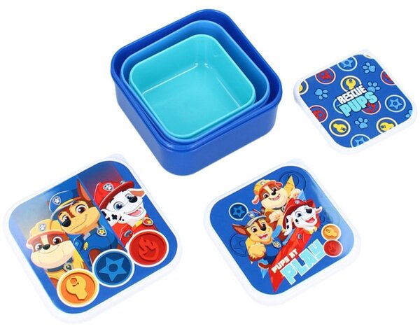 Desiatové boxy Labková patrola – Paw Patrol - sada 3 ks