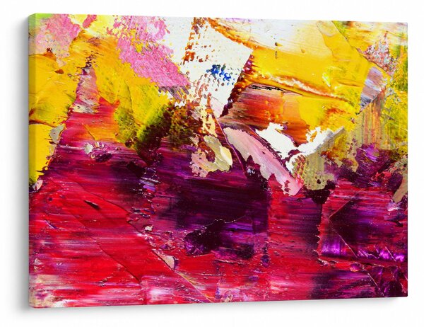Obraz abstrakcie - maľba (70x50 cm)