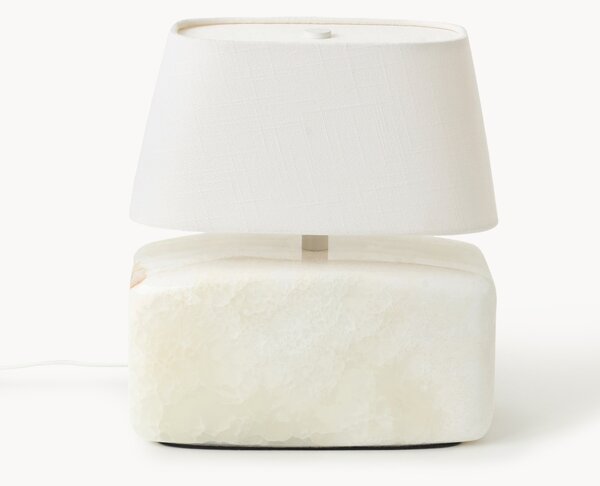 Stolová lampa's jadeitovou základňou Maleo