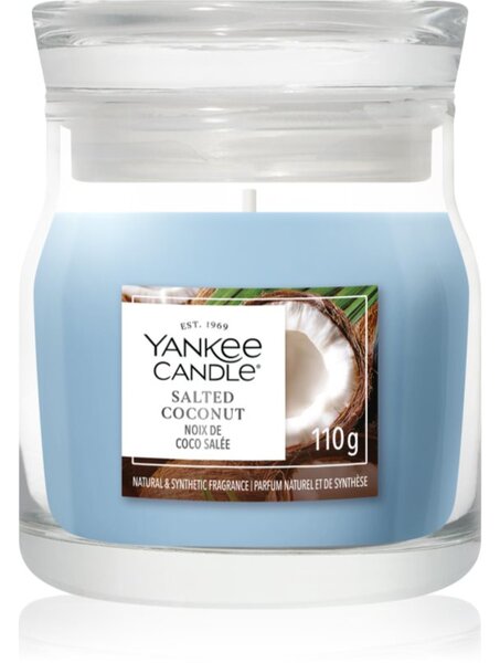 Yankee Candle Salted Coconut vonná sviečka Signature 110 g