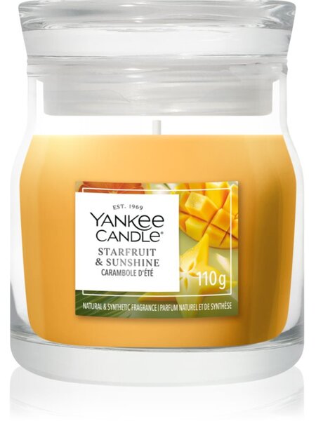Yankee Candle Starfruit & Sunshine vonná sviečka Signature 110 g