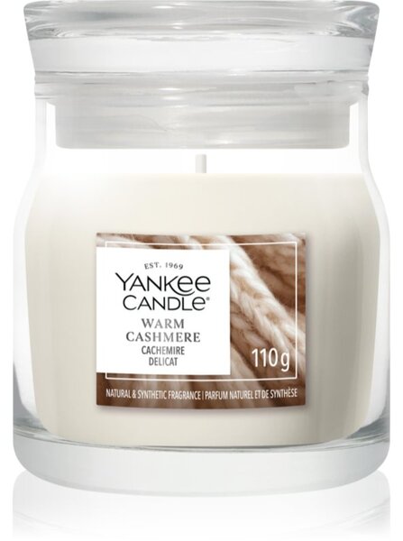 Yankee Candle Warm Cashmere vonná sviečka Signature 110 g