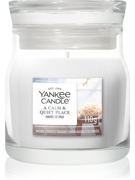 Yankee Candle A Calm & Quiet Place vonná sviečka Signature 110 g
