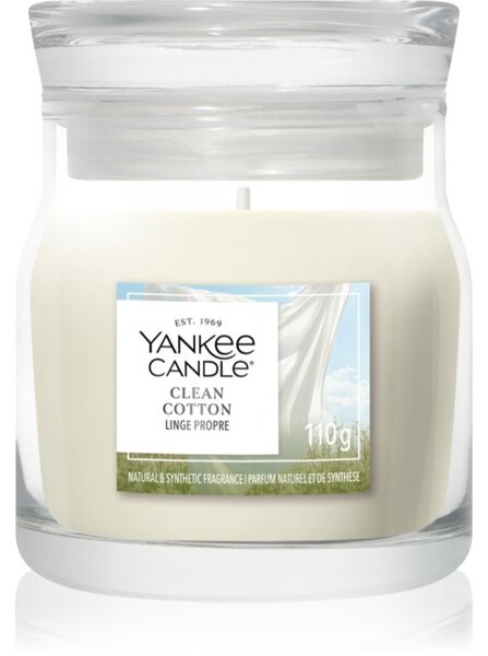 Yankee Candle Clean Cotton vonná sviečka Signature 110 g