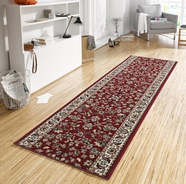 Hanse Home , Behúň Basic 102487, 80x250, červená, chodba / predsieň