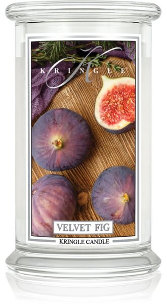 Kringle Candle Velvet Fig vonná sviečka 623 g