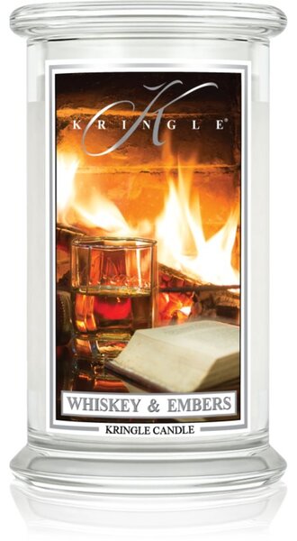 Kringle Candle Whiskey & Embers vonná sviečka 623 g