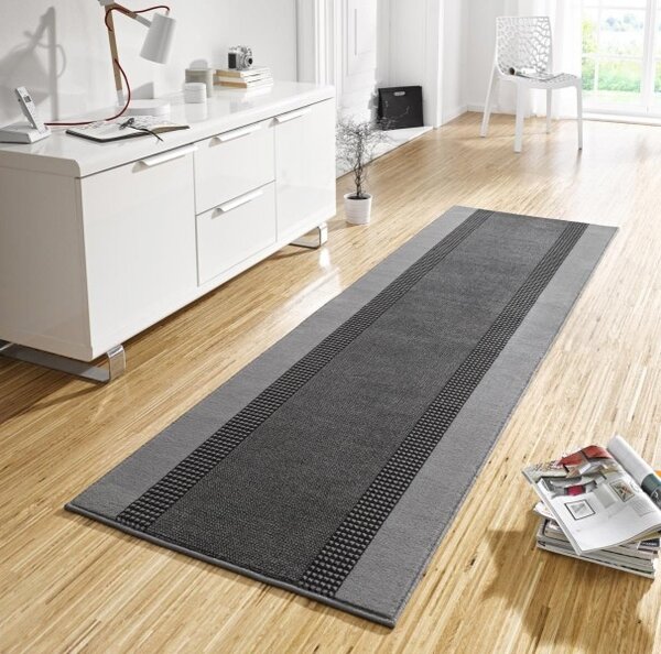 Hanse Home , Behúň Basic 102497, 80x200, šedá, chodba / predsieň