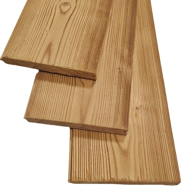 Palubky do sauny smrek thermo - kartáčovaný 20,5x193 mm, svetlý 2.4