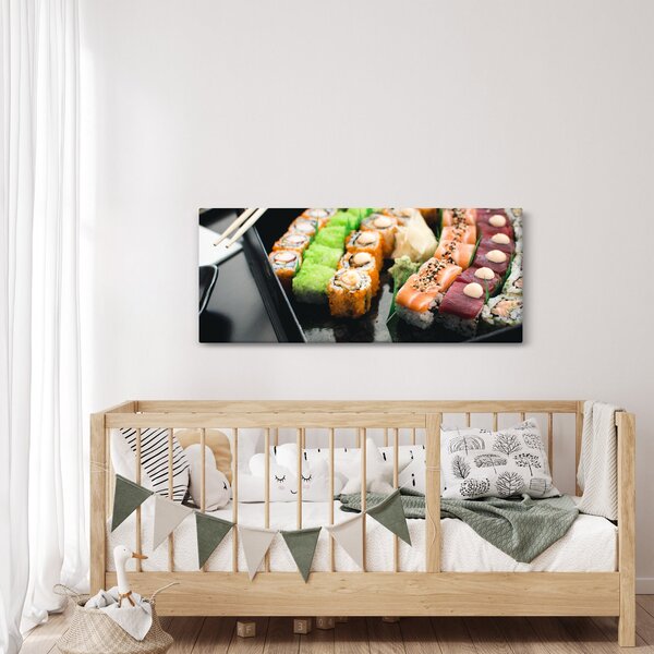 Obraz - Sushi (120x50 cm)