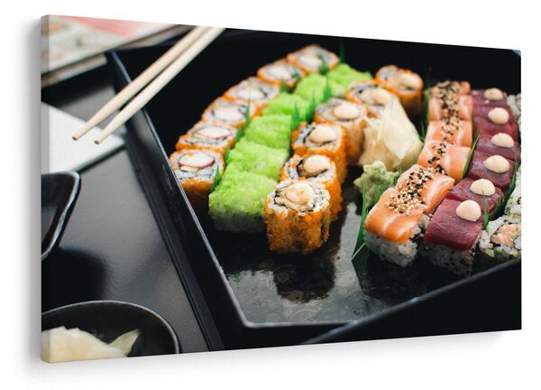 Obraz - Sushi (90x60 cm)