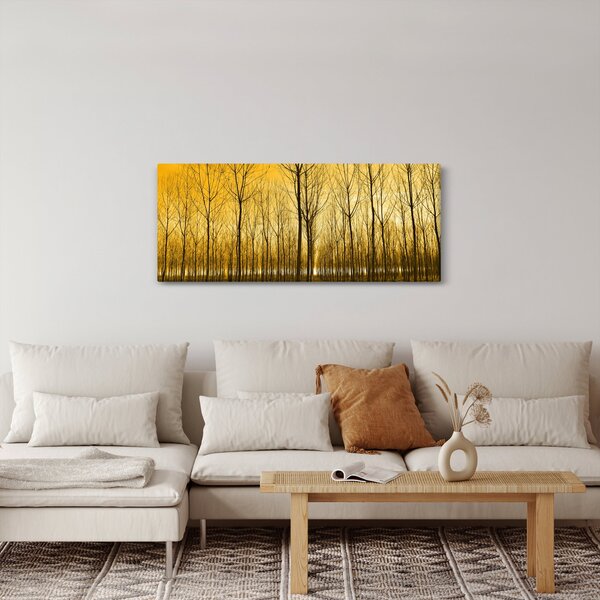 Obraz - Plantáž stromov (120x50 cm)