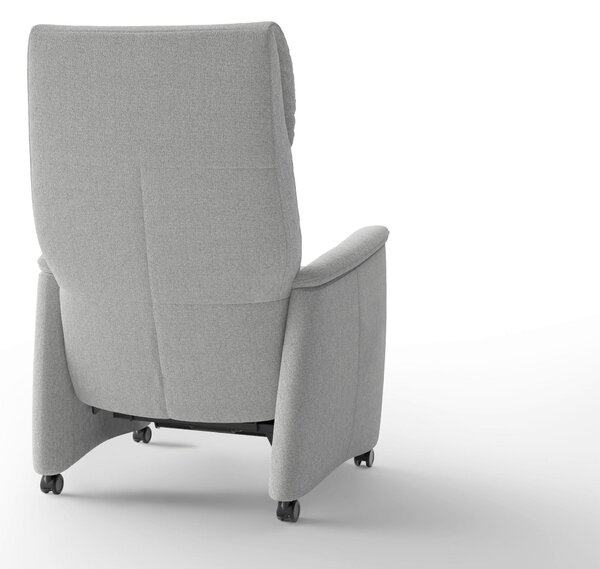RELAXAČNÉ KRESLO, textil, strieborná Sit & More - Online Only obývacie izby, Online Only