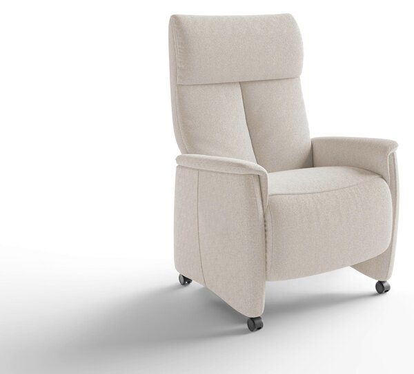 RELAXAČNÉ KRESLO, textil, krémová Sit & More - Online Only obývacie izby, Online Only