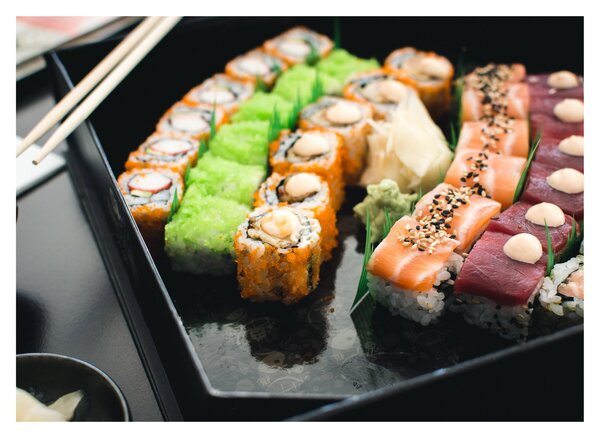 Obraz - Sushi (70x50 cm)