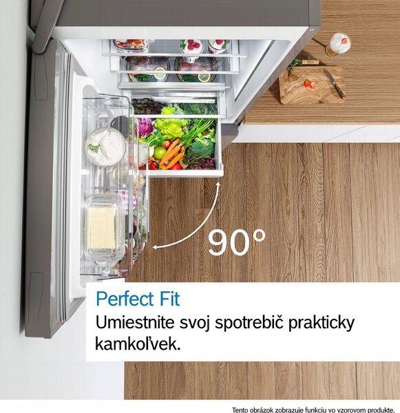 Bosch KGN392LAG - Kombinovaná chladnička