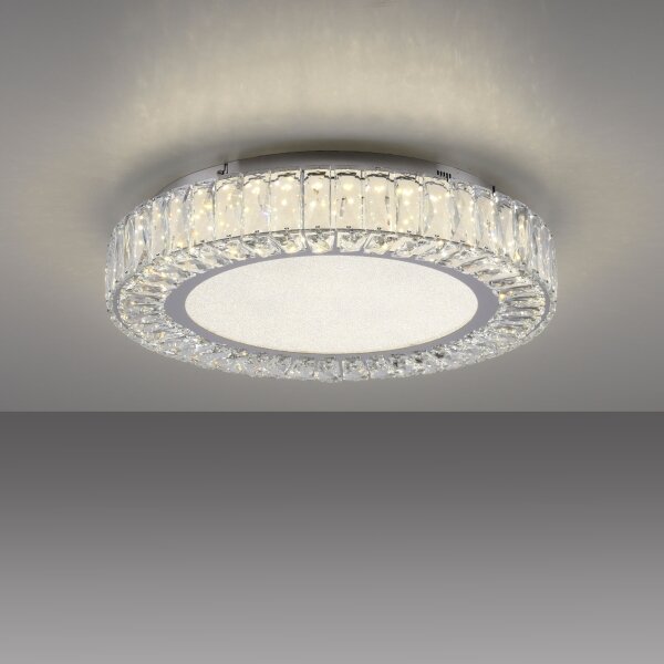 JUST LIGHT. 15222-17 - LED stropné svietidlo KULUNKA LED/46W/230V chróm