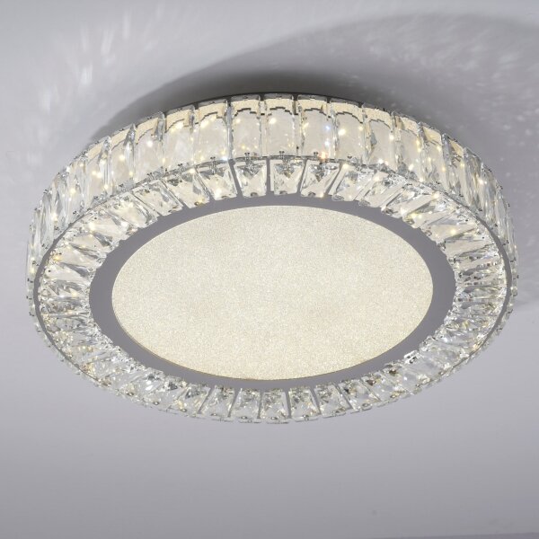 JUST LIGHT. 15222-17 - LED stropné svietidlo KULUNKA LED/46W/230V chróm