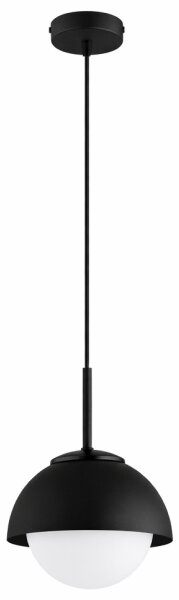 BRILAGI - Závesný luster na lanku COSMO 1xE27/60W/230V pr. 18 cm čierna