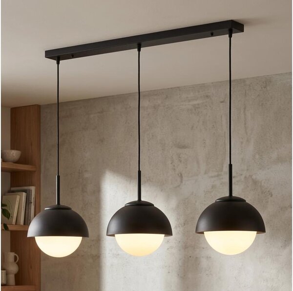 BRILAGI - Luster na lanku COSMO 3xE27/60W/230V čierna