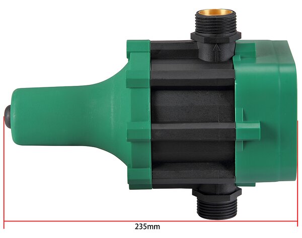 Tlakový spínač PUMP s káblom, 10bar, zelená Monzana