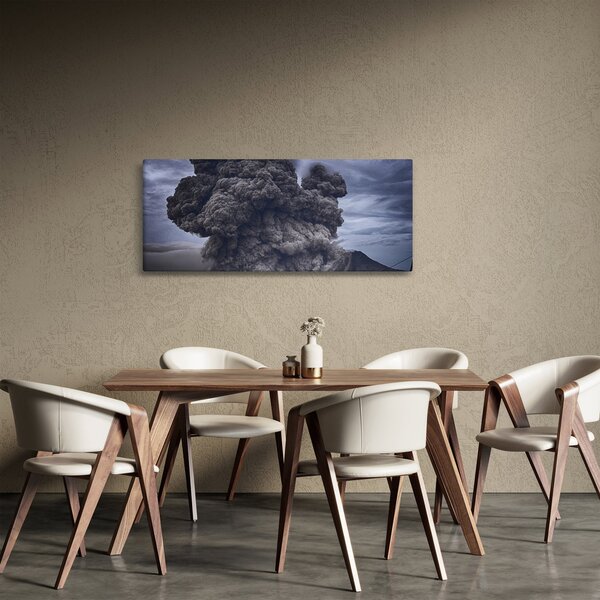 Obraz - Sopečná erupcia (120x50 cm)