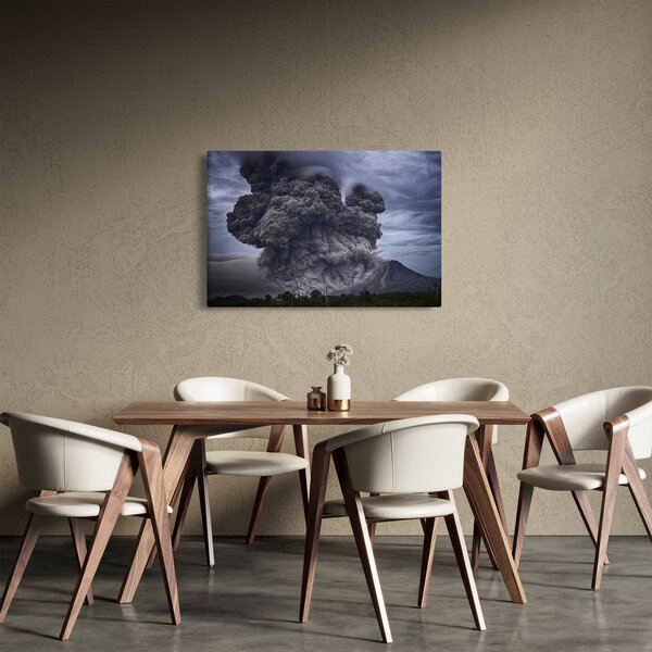 Obraz - Sopečná erupcia (90x60 cm)
