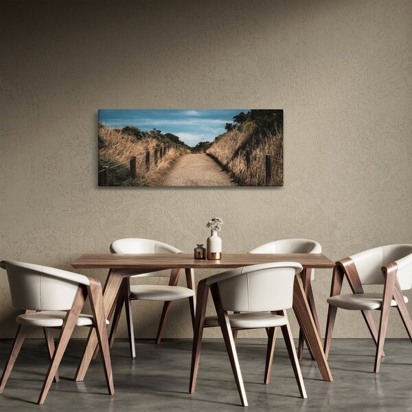 Obraz - Na chodníku (120x50 cm)