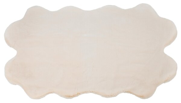 UMELÁ KOŽUŠINA, 90/160 cm, šampanská - Koberce