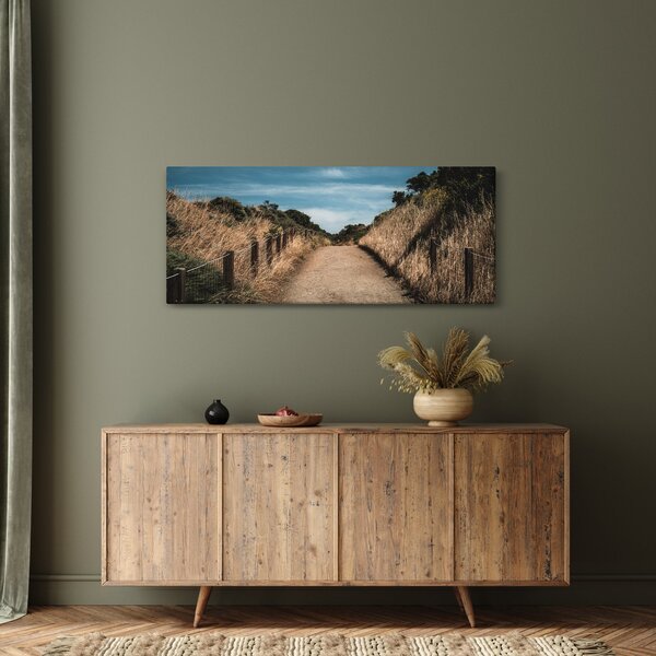 Obraz - Na chodníku (120x50 cm)