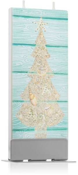 Flatyz Holiday Sand Christmas Tree on Driftwood dekoratívna sviečka 6x15 cm