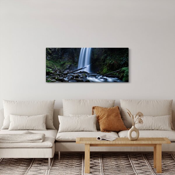 Obraz - Vodopád (120x50 cm)