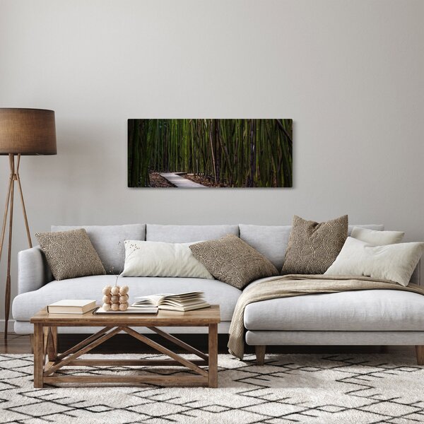 Obraz - Medzi bambusy (120x50 cm)