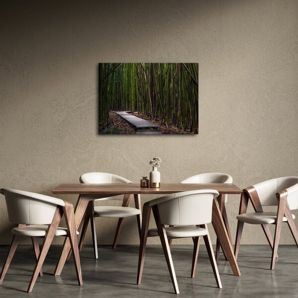 Obraz - Medzi bambusy (70x50 cm)