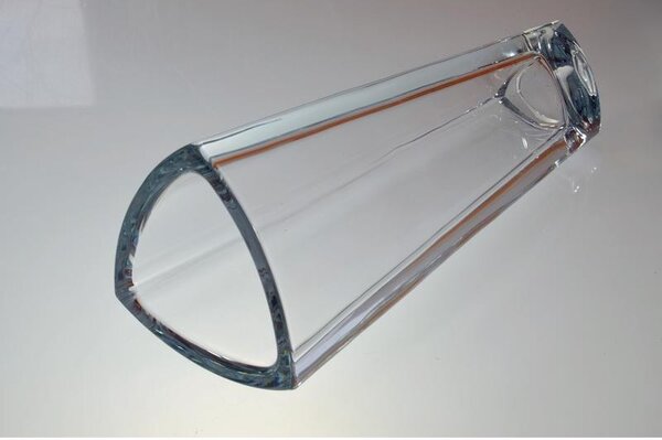 KRIŠTÁĽOVÁ VÁZA BOHEMIA TRIANGLE 330 MM