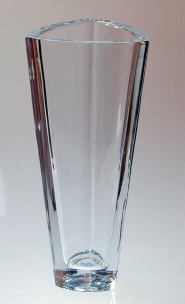 KRIŠTÁĽOVÁ VÁZA BOHEMIA TRIANGLE 330 MM