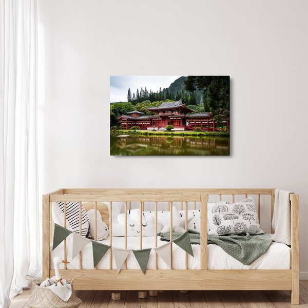 Obraz - Budhistický kláštor (90x60 cm)