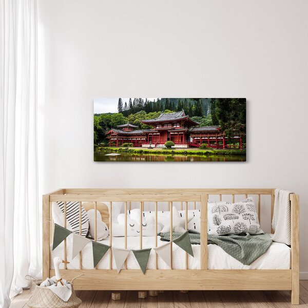 Obraz - Budhistický kláštor (120x50 cm)